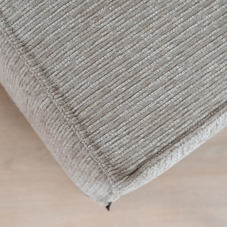 Hocker Kansas Stoff taupe