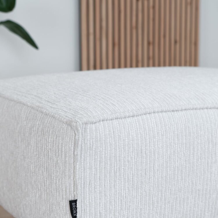 Hocker Kansas Stoff off white