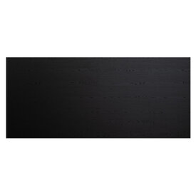 Tischplatte Roan schwarz Melamin 220 x 90 cm