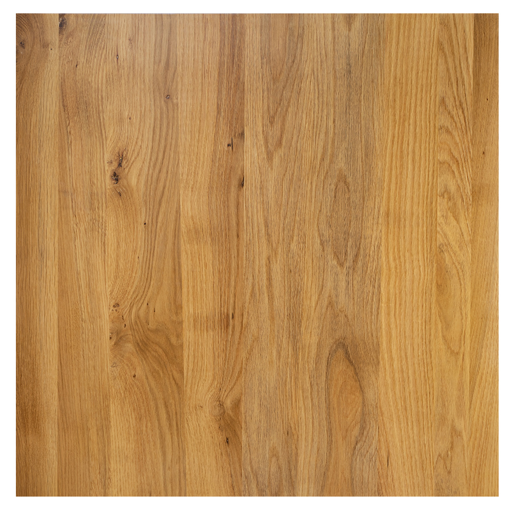 Tischplatte Sven Eiche quadratisch 80 x 80 cm