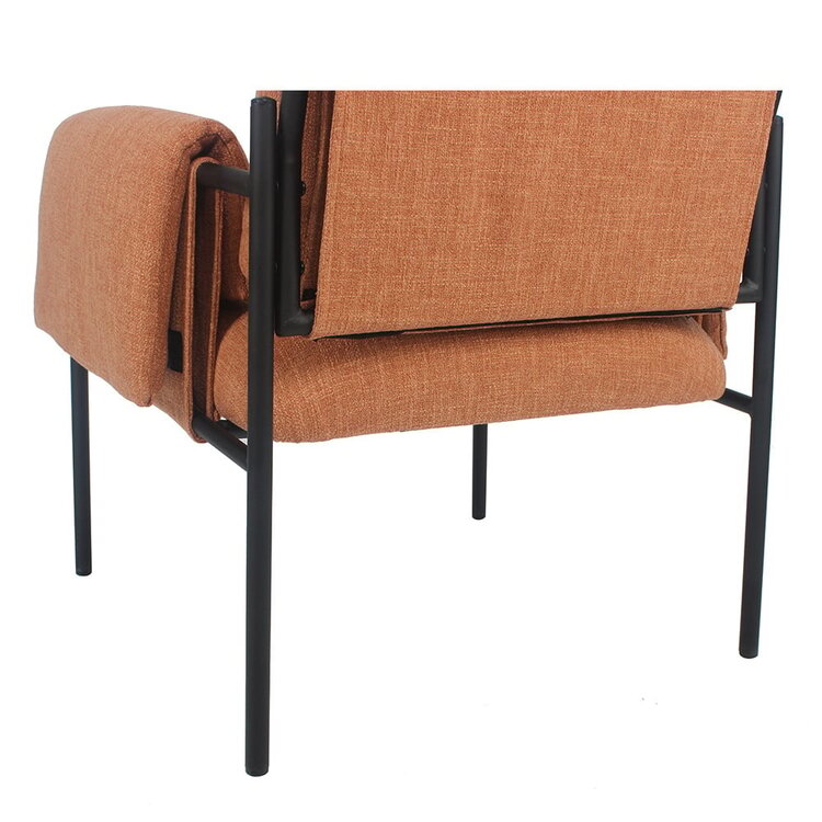 Sessel Urban Leinen kupfer