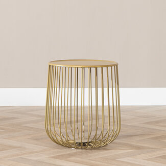 Beistelltisch Tygo Metall Gold