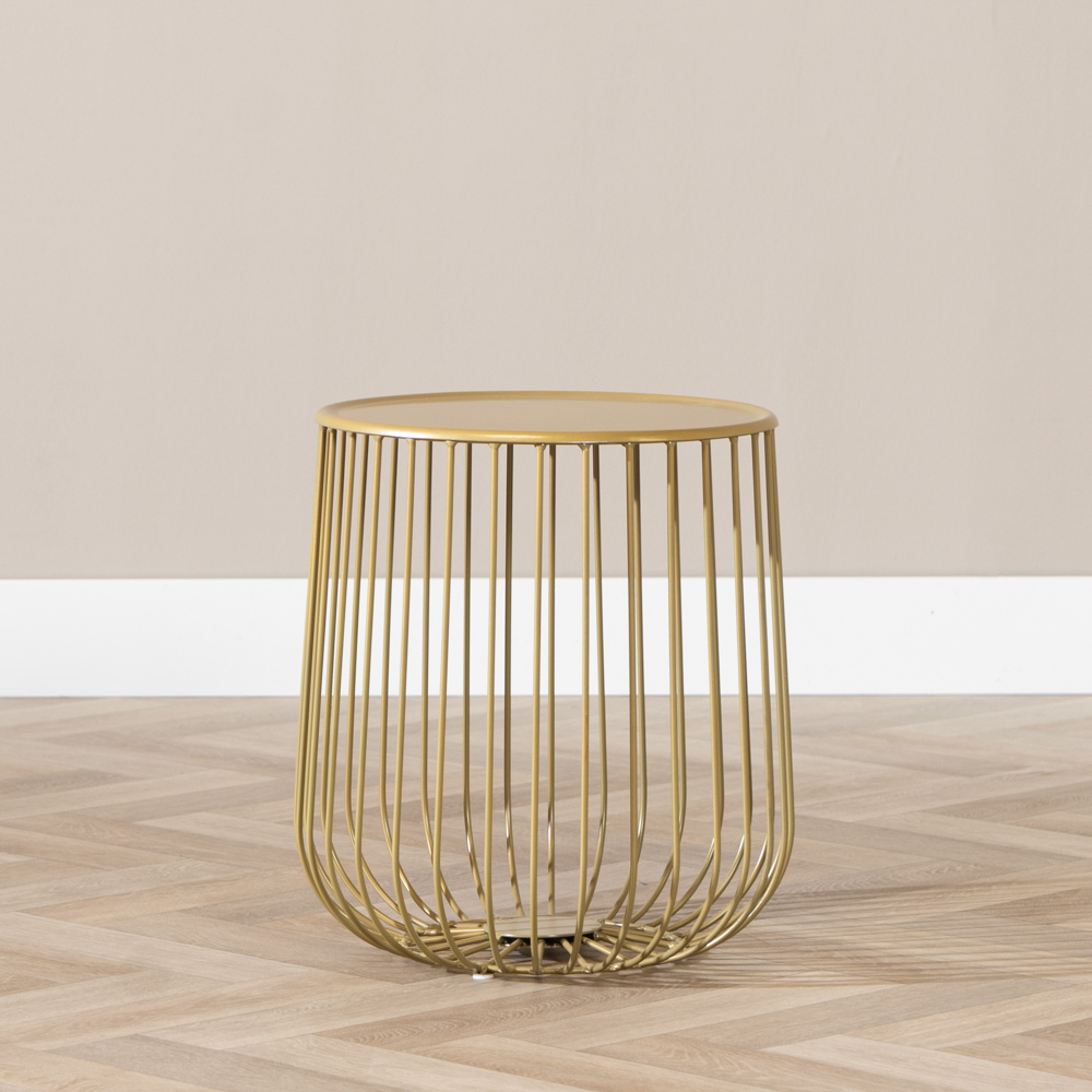 Beistelltisch Tygo Metall Gold