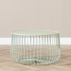 Couchtisch Senna Metall grün