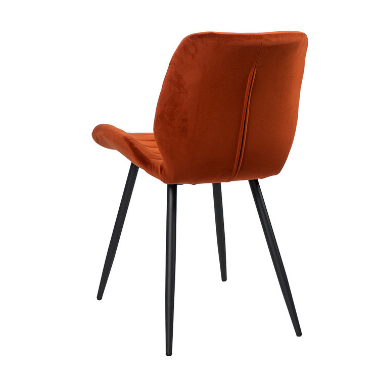 Esszimmerstuhl Samt Toby modern kupfer