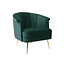 Stillsessel Amy Samt grün