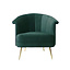 Stillsessel Amy Samt grün