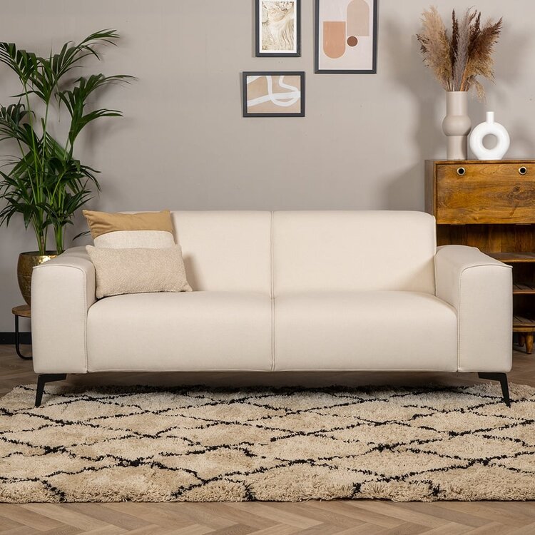 Sofa Vegas 2,5-Sitzer Stoff off white