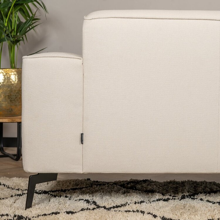 Sofa Vegas 2,5-Sitzer Stoff off white