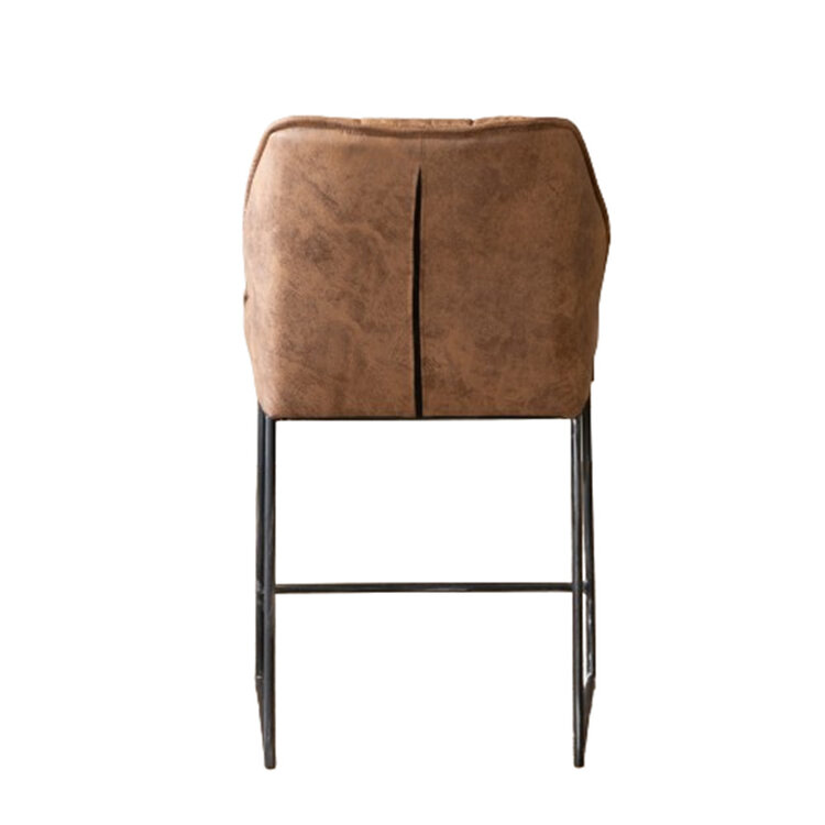 Barhocker Microfaser Abel cognac 70 cm