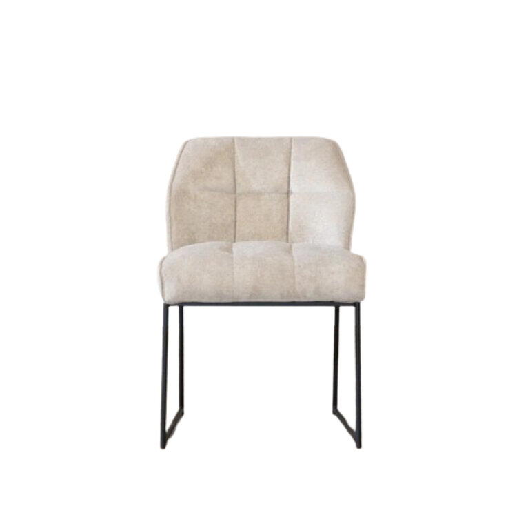 Esszimmerstuhl Stoff Jelle taupe