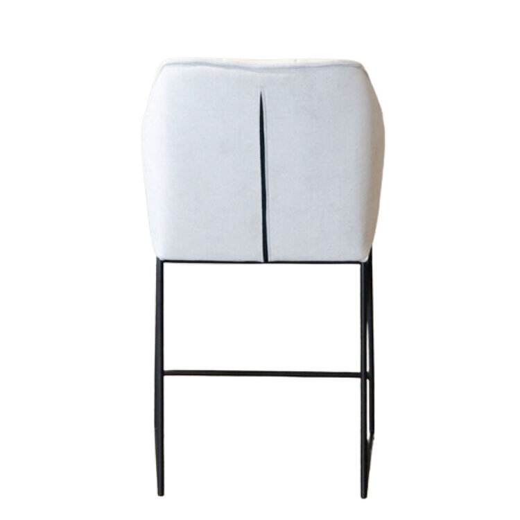 Barhocker Stoff Jelle off white 70 cm