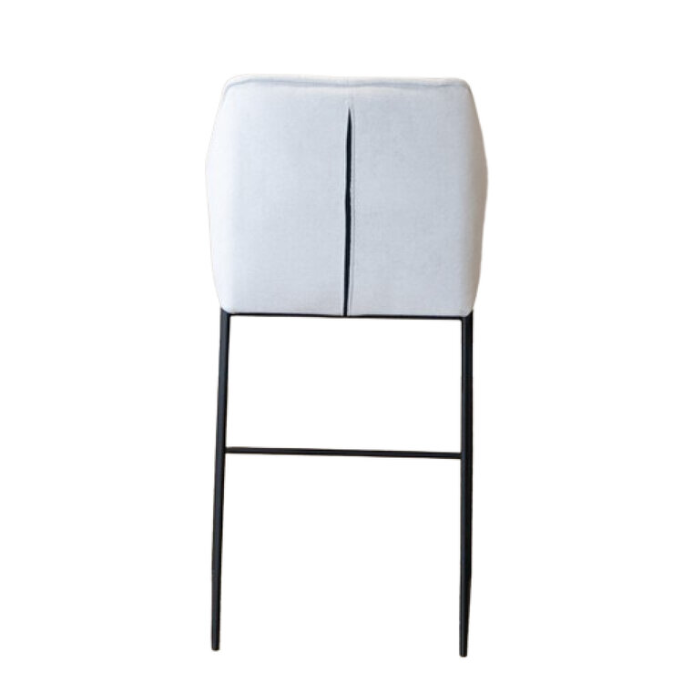 Barhocker Stoff Jelle off white 82 cm