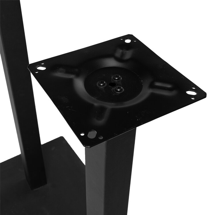 Bartisch Gestell Tomi Doppelt schwarz 105 cm