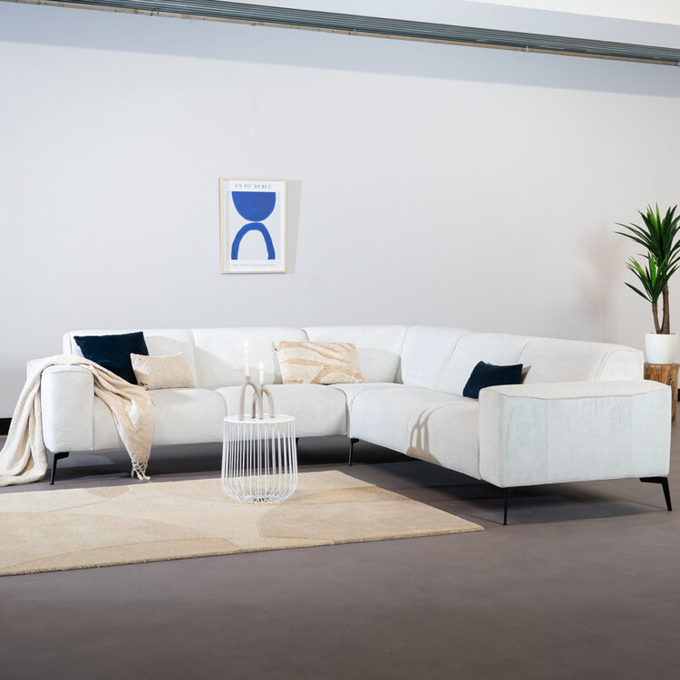 Beistelltisch Tygo Metall weiß