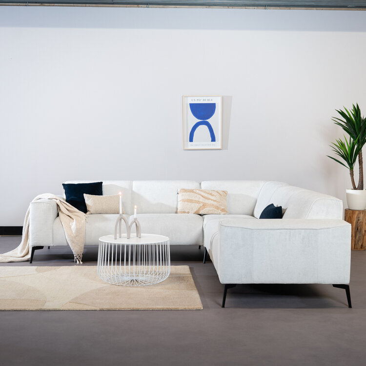 Couchtisch Senna Metall weiß