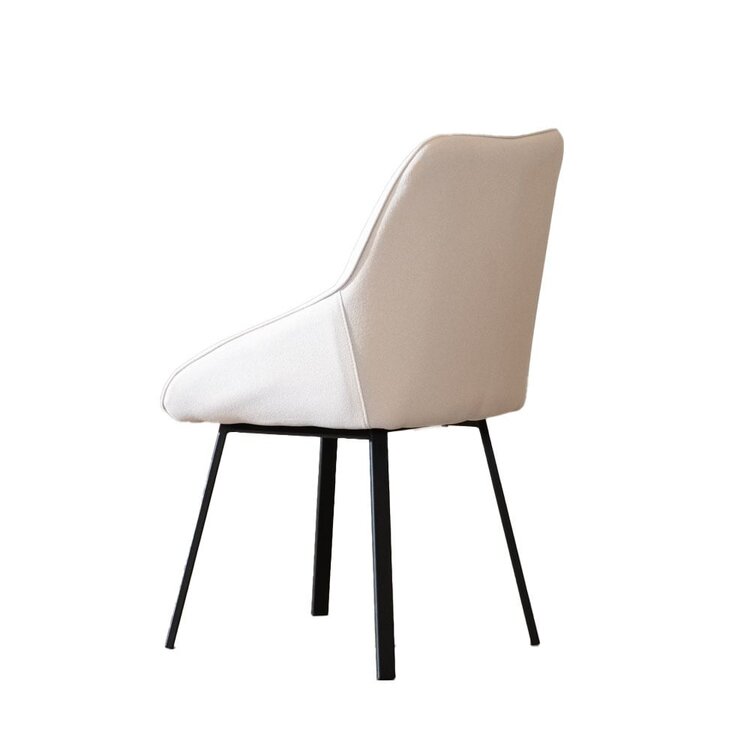 Esszimmerstuhl Lova recycelter Stoff off white