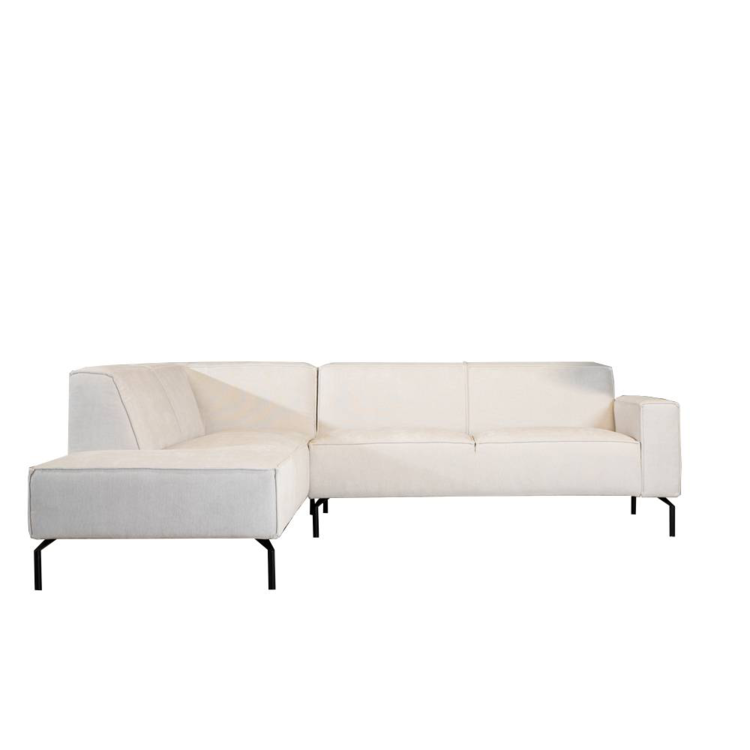 Ecksofa Kansas Stoff beige links