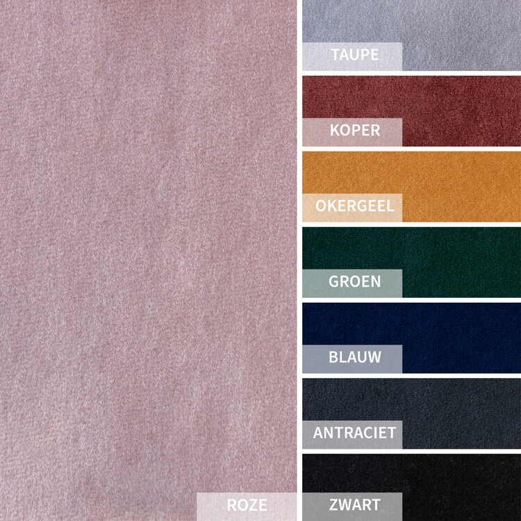 Samt Sessel Julia modern rosa