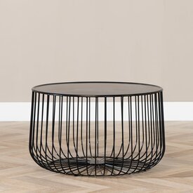 Couchtisch Senna Metall Schwarz