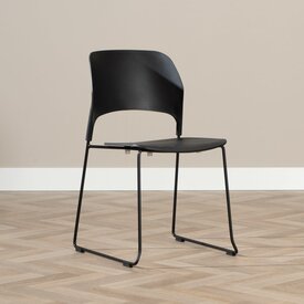 Esszimmerstuhl Elena skandinavisches Design schwarz