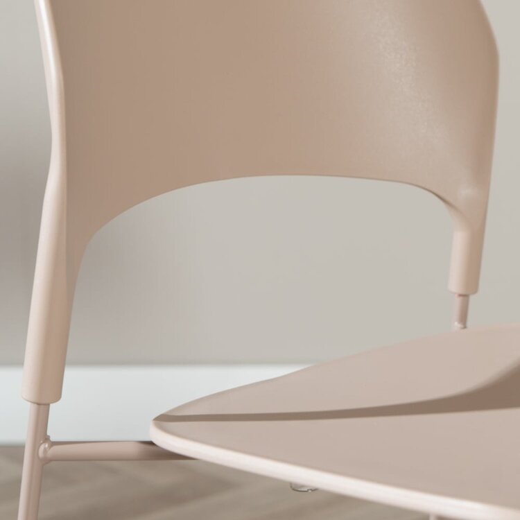 Esszimmerstuhl Elena skandinavisches Design taupe