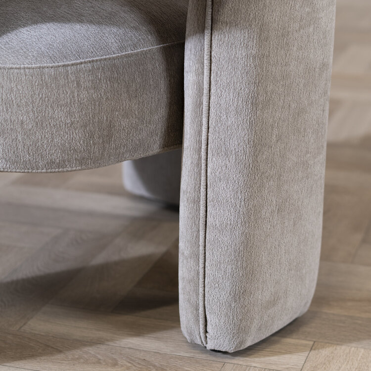 Sessel Bibi Chenille taupe