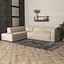 Ecksofa Memphis Stoff taupe links