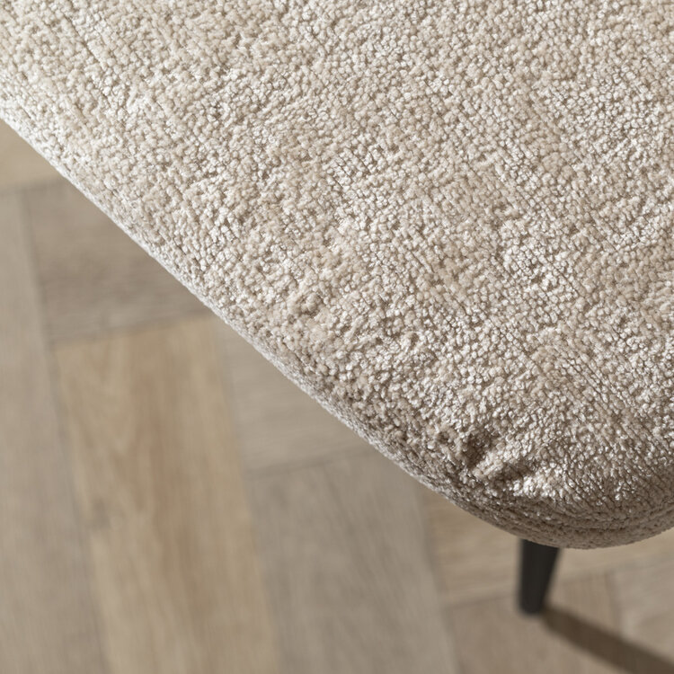 Barhocker River Chenille beige