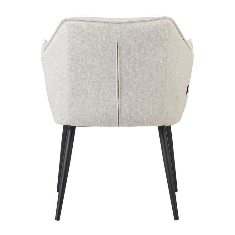 Esszimmerstuhl Ciara Leinen Off white