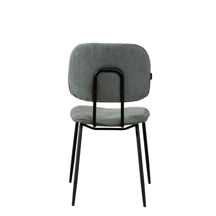 Esszimmerstuhl Ivar recycelter Stoff grün