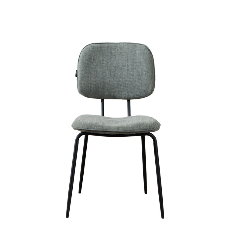Esszimmerstuhl Ivar recycelter Stoff grün