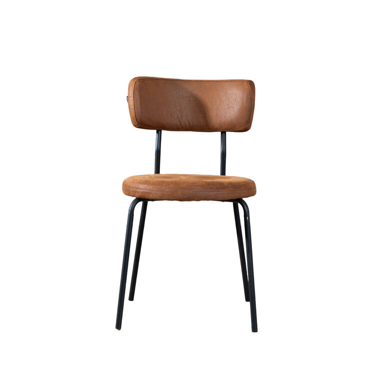 Esszimmerstuhl Lyon Eco-Leder cognac