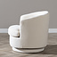 Sessel Valerie drehbar Chenille off white