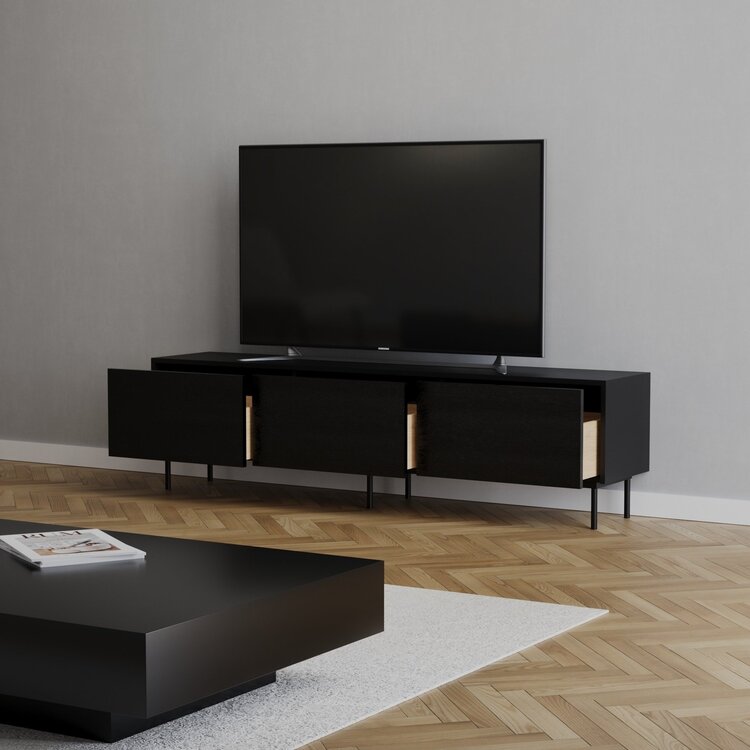 TV-Schrank Thomas schwarz 180 cm