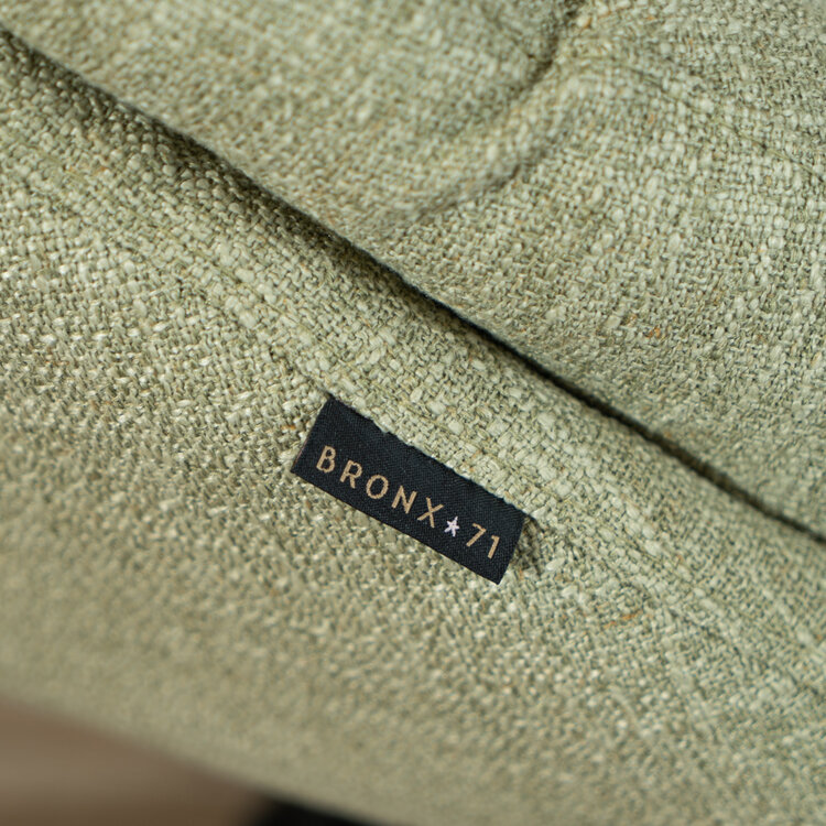 Sessel Porto drehbar Leinen olivgrün