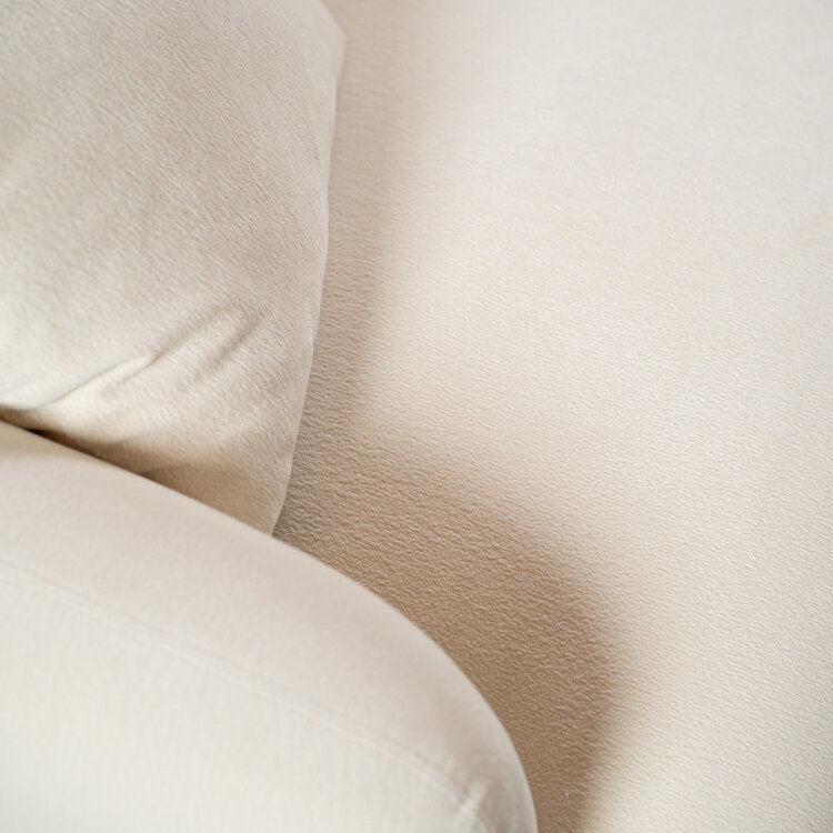 Sofa 3-Sitzer Isa Chenille off white