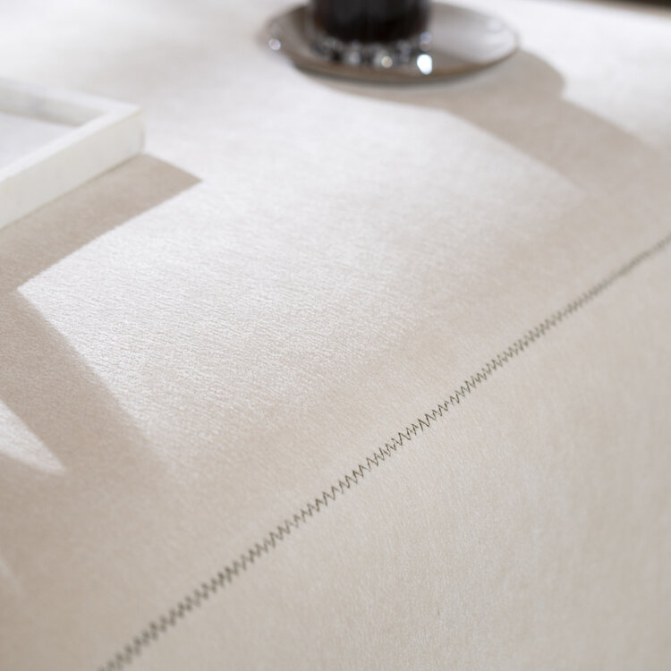 Hocker July Chenille off white