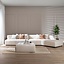 Ecksofa July Chenille off white rechts