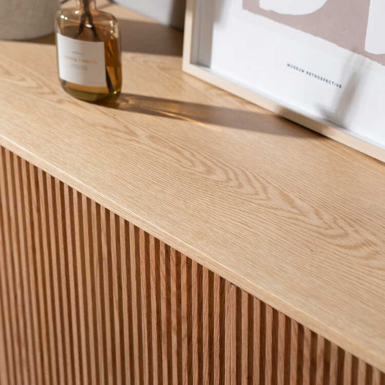 Sideboard Haley Eiche hell 160x45x74 cm