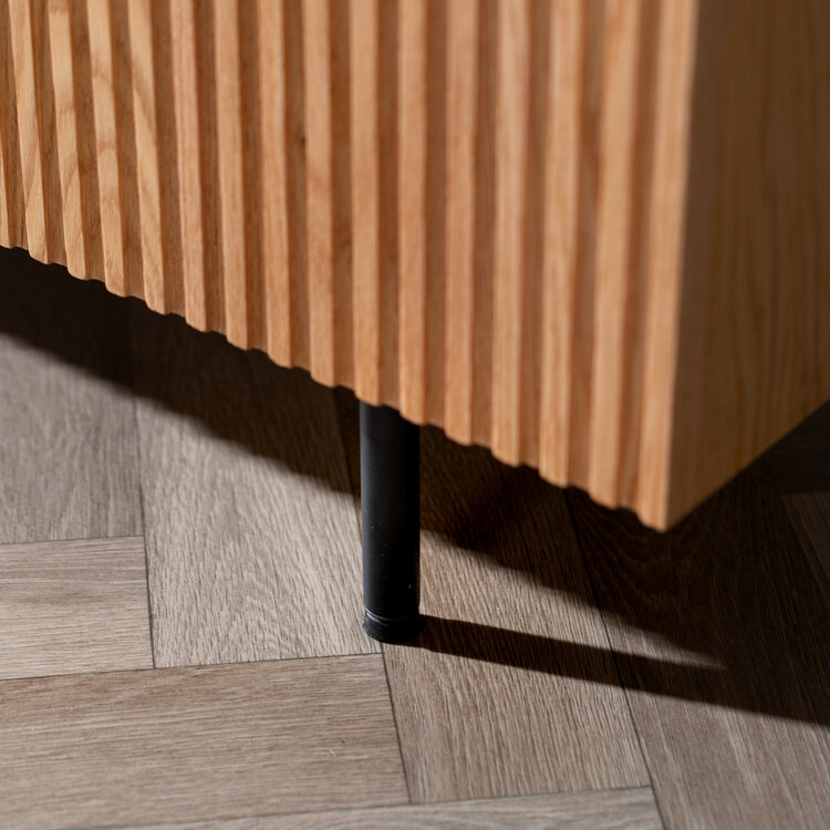 Sideboard Haley Eiche hell 160x45x74 cm