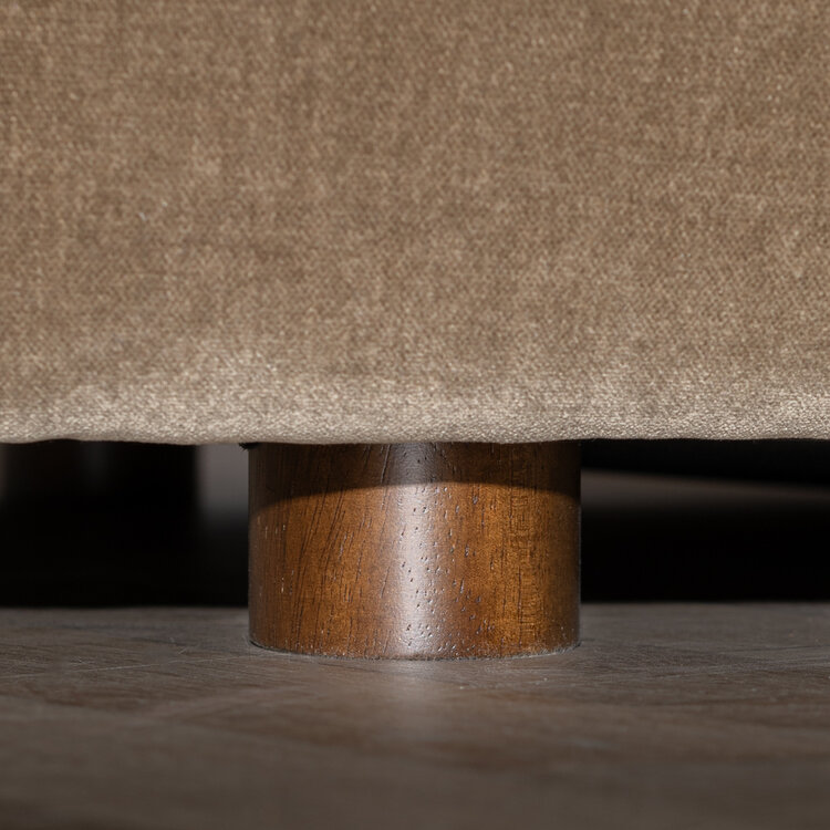 Sessel Palermo Samt braun