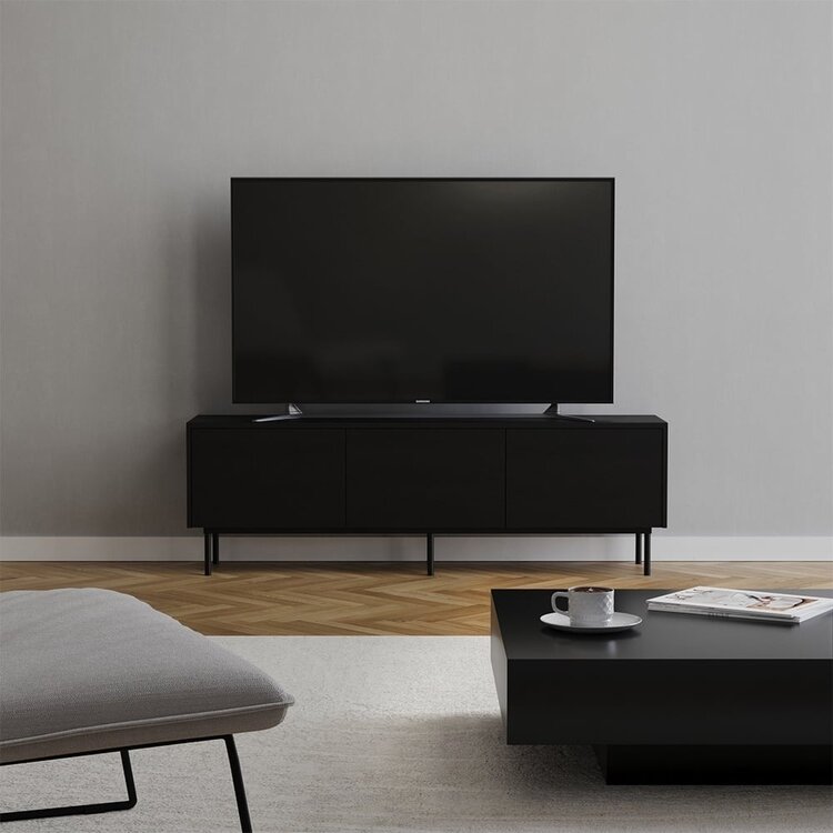 TV-Schrank Thomas schwarz 150 cm