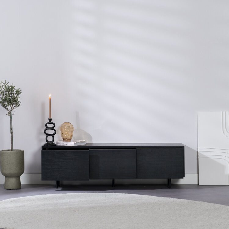 TV-Schrank Thomas schwarz 150 cm