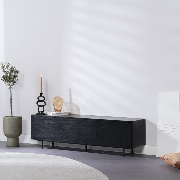 TV-Schrank Thomas schwarz 150 cm