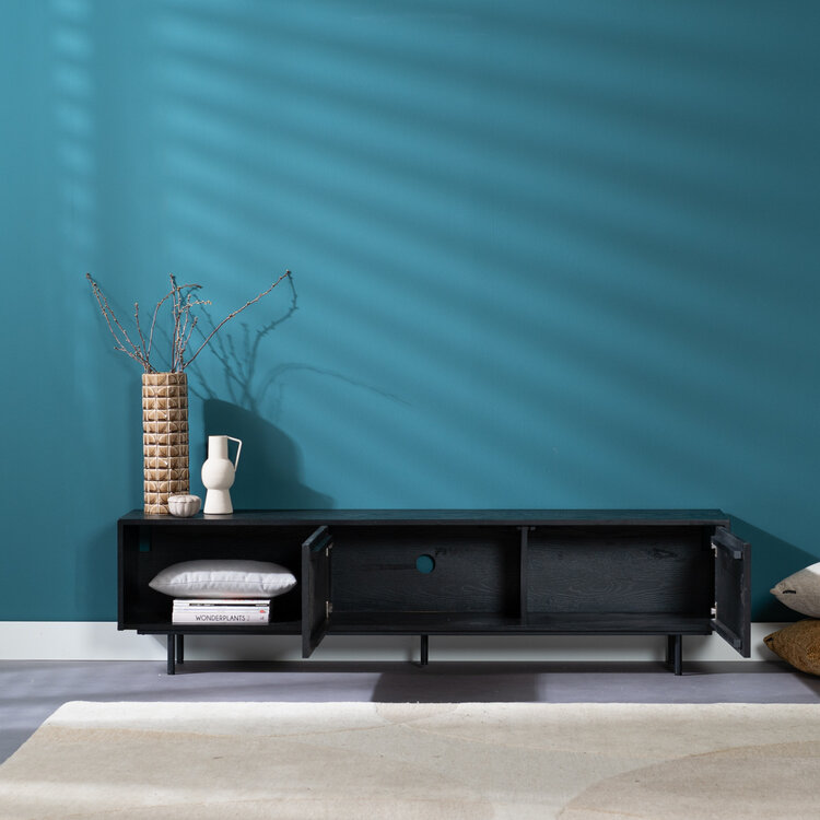 TV-Schrank Ray schwarz 180 cm