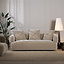 Samt Sofa Palermo 3-Sitzer taupe