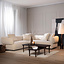 Ecksofa Palermo Samt beige links