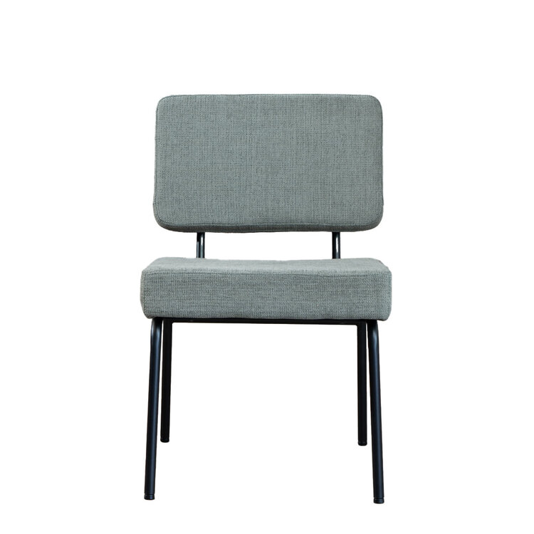 Esszimmerstuhl Espen recycelter Stoff grün