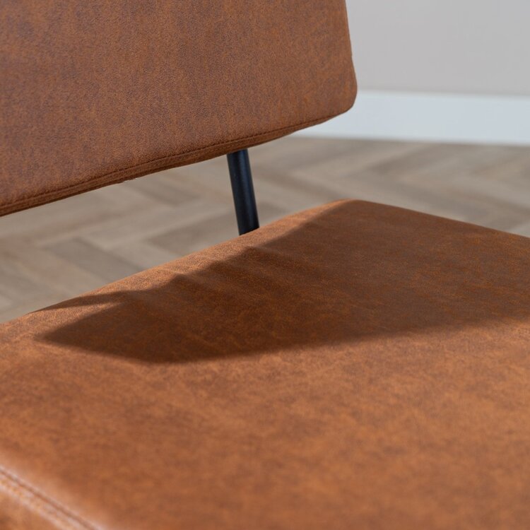 Esszimmerstuhl Espen Eco-Leder cognac